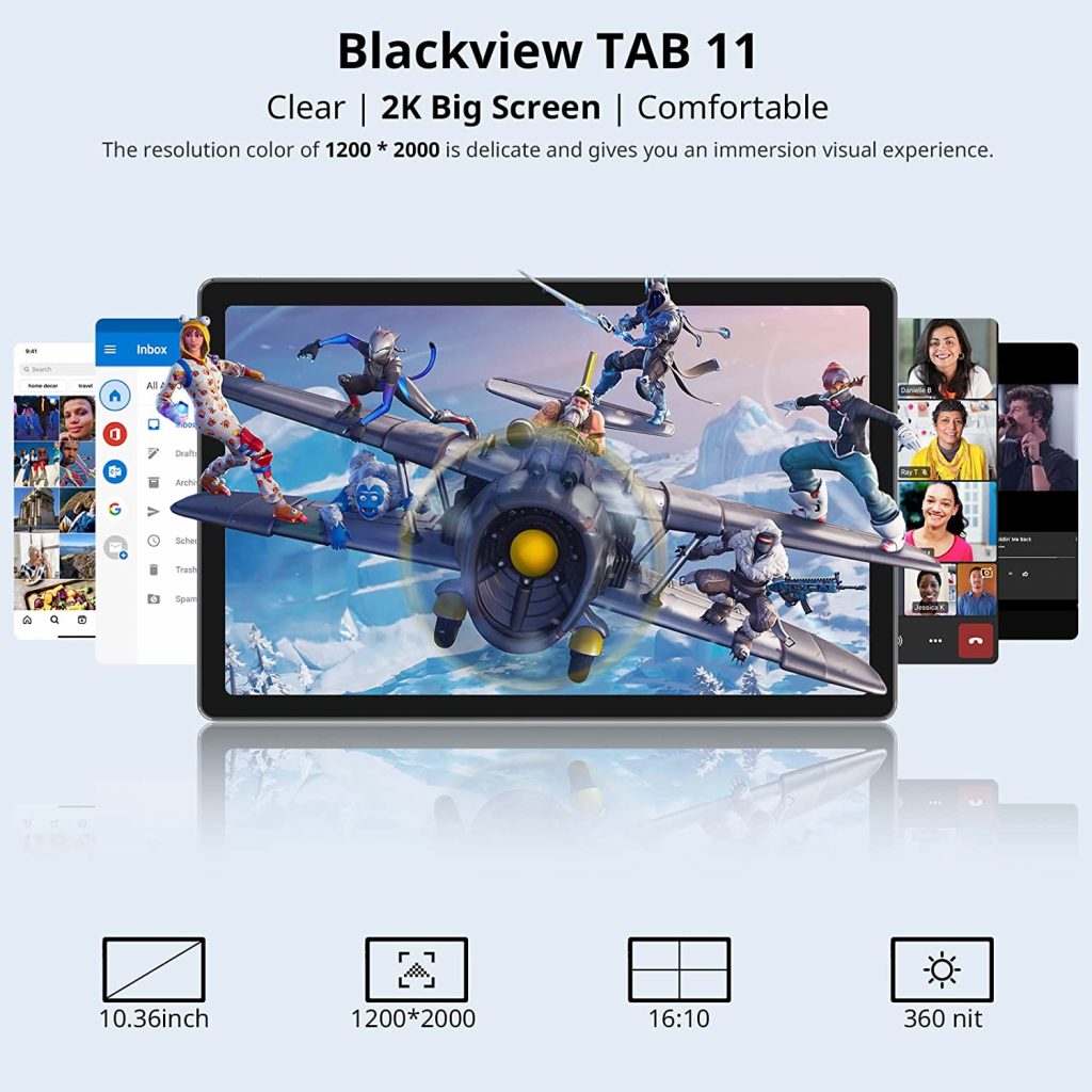 Blackview Tab 11 Tablet 10.4" FHD+