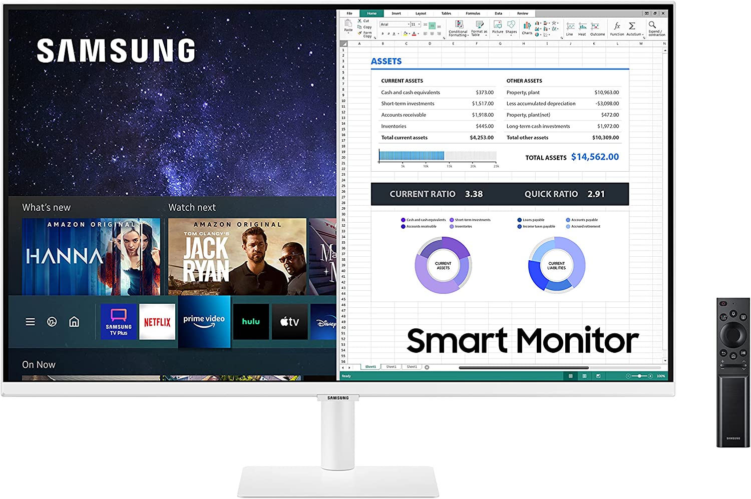 Samsung Smart Monitor M5 - Flat 32" Full HD