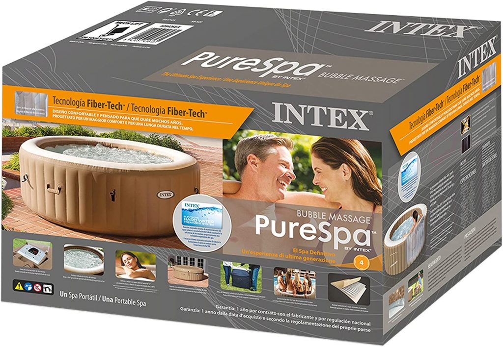 Intex Pure Spa Bubble Therapy - Idromassaggio 4 Posti