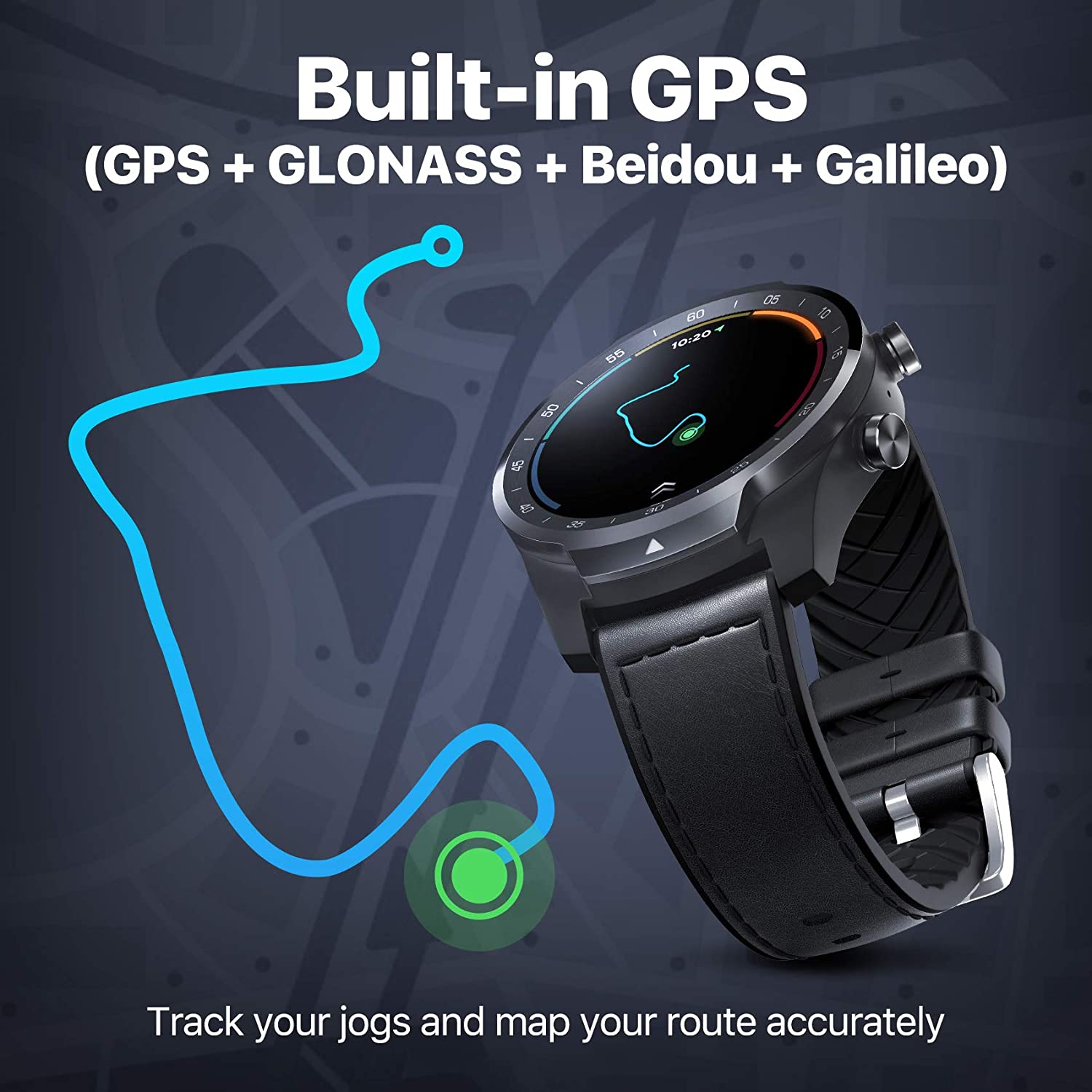 TicWatch Pro S - Smartwatch GPS integrato