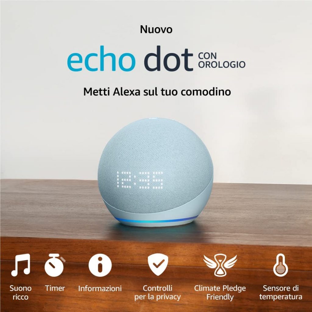 Echo Dot 5ª gen. + Meross Smart Plug