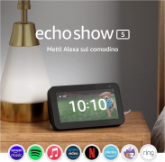 Echo Show 5 – Schermo intelligente Antracite
